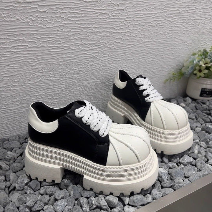 Damen Chunky Sneaker mit robustem Profil und stylischer Nahtdetails Drune