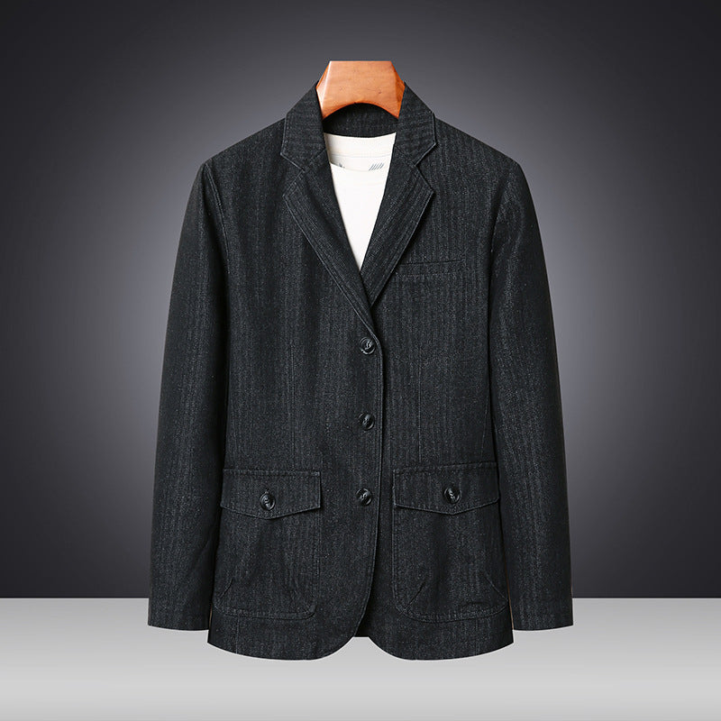 Herren Elegante und bequeme Blazerjacke Drune