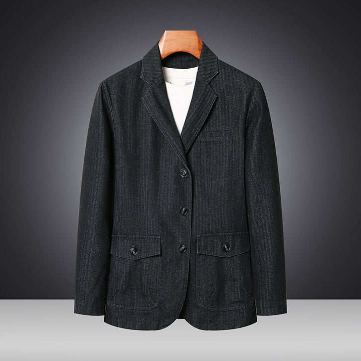 Herren Elegante und bequeme Blazerjacke Drune