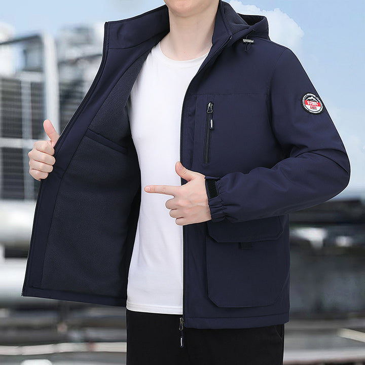 Herren Funktionale Outdoorjacke Drune