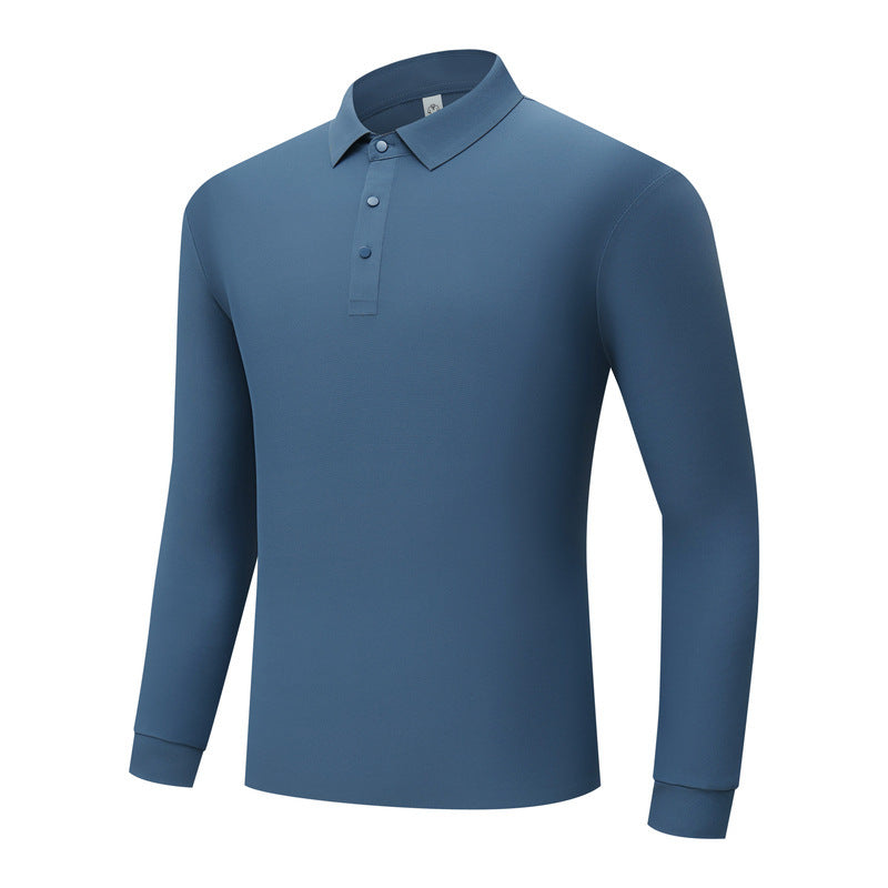 Herren Longsleeve Poloshirt Drune
