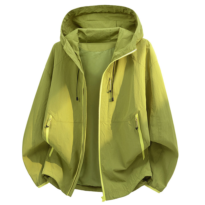 Damen Wasserabweisende Übergangsjacke mit Kapuze Drune