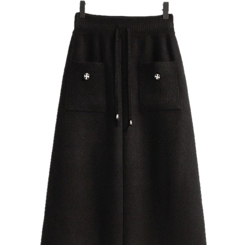 Damen Bequeme und vielseitige Palazzo-Hose Drune