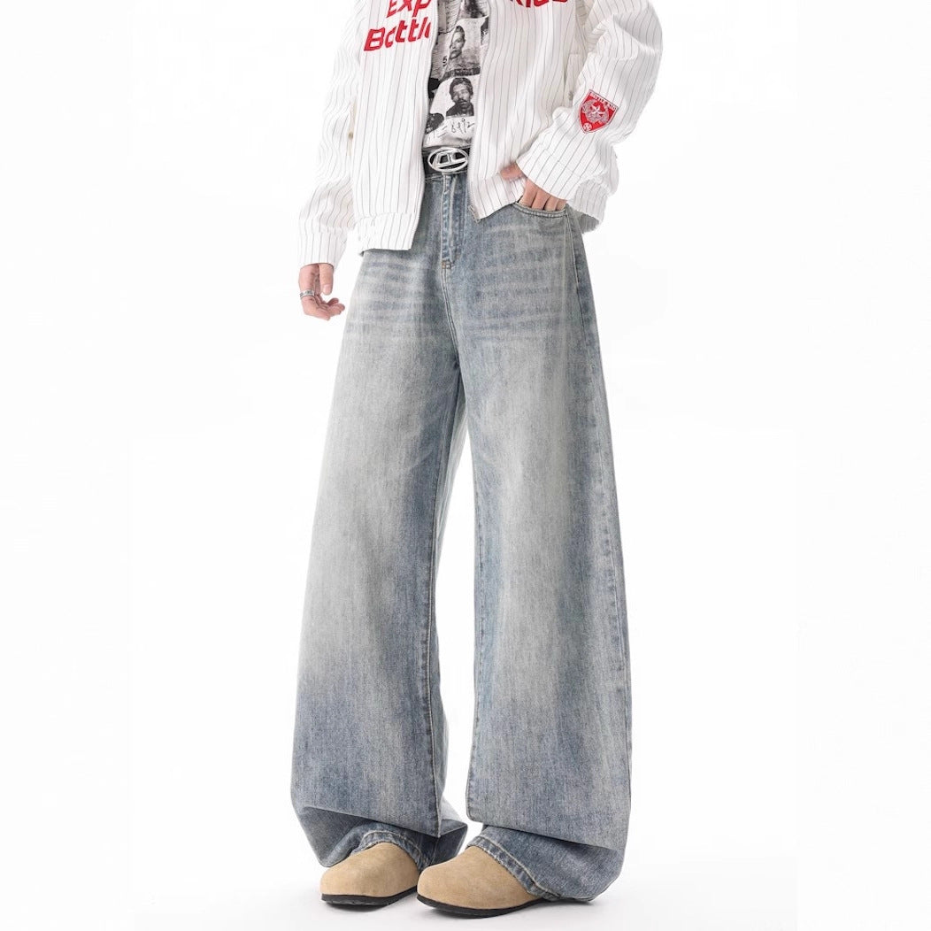 Damen Weitgeschnittene Jeans im Vintage-Stil Drune