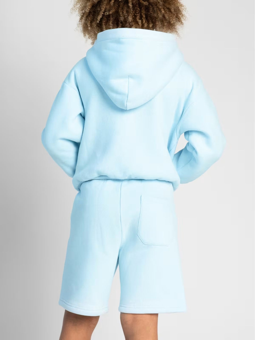 Damen Sportliches Kurzarm-Set mit Kapuze und bequemen Shorts Drune