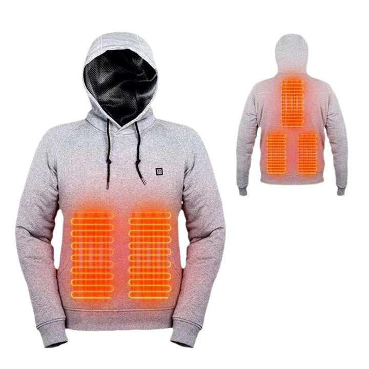Damen Heizbare Kapuzenjacke mit innovativen LED-Heizelementen Drune