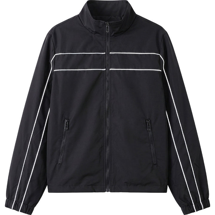 Herren Sportliche Übergangsjacke mit reflektierenden Einsätzen Drune