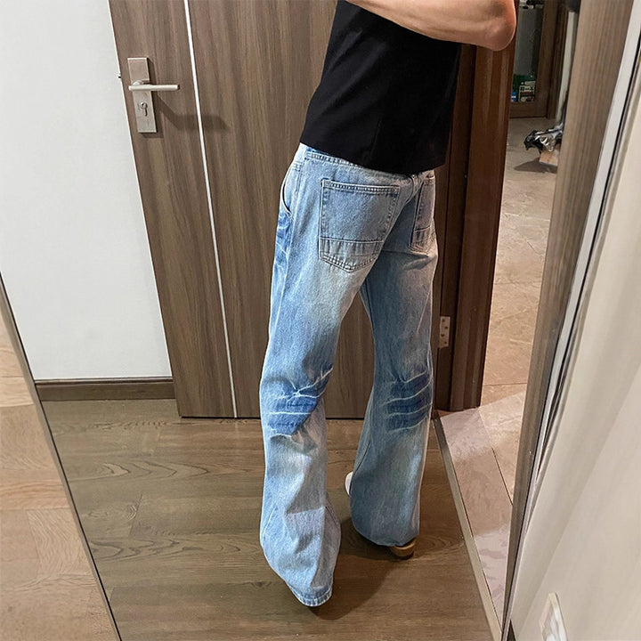 Herren Modische Weitgeschnittene Jeans Drune