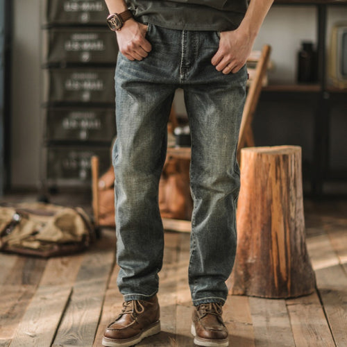 Herren Lockere Jeans mit lässigem Schnitt Drune
