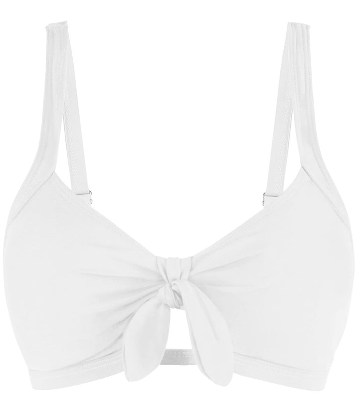 Damen Sportliches Bikinioberteil mit modischem Knotendetail Drune
