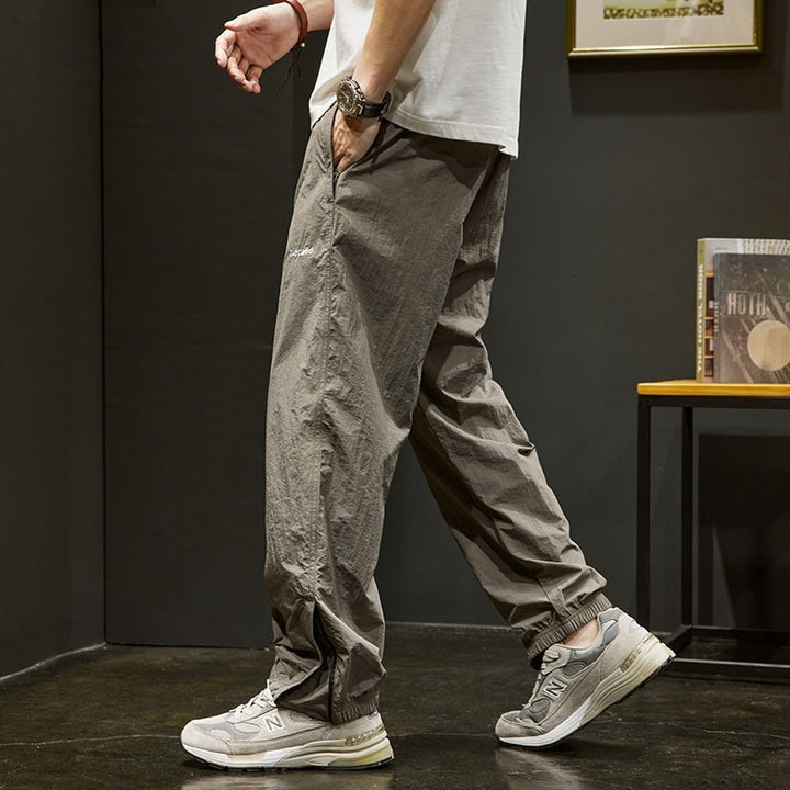 Herren lässige Jogginghose mit elastischem Bund und praktischen Seitentaschen Drune