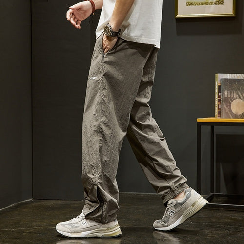 Herren lässige Jogginghose mit elastischem Bund und praktischen Seitentaschen Drune