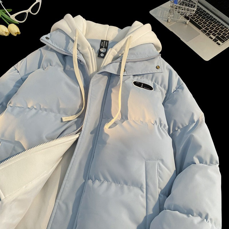 Damen Wattierte Parka-Jacke Drune