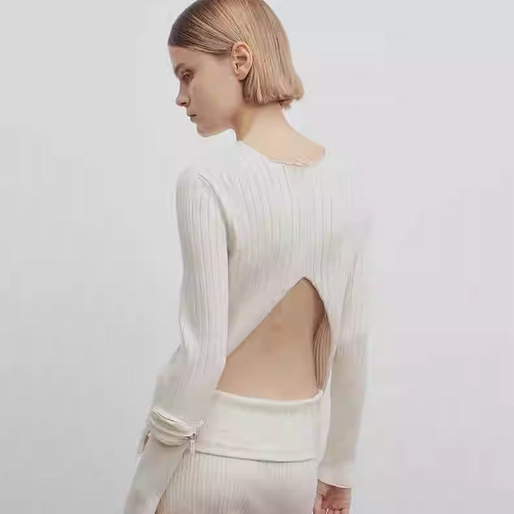 Damen Feinstrickpullover Drune