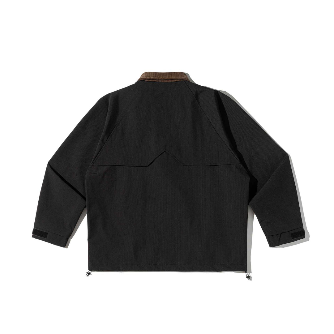 Herren Fieldjacke im Parka‑Stil mit Cordkragen und Utility‑Details Drune