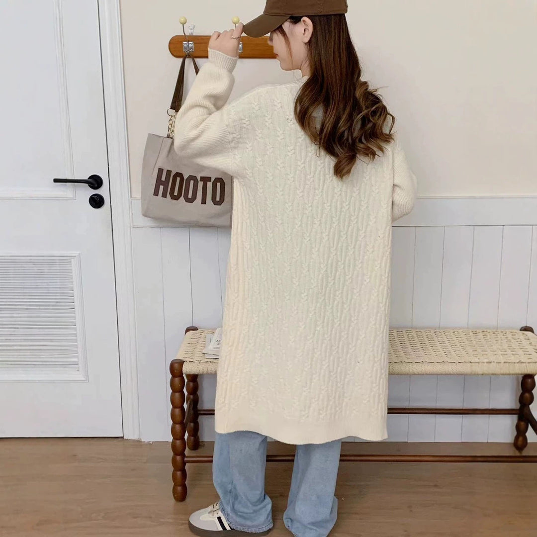 Damen Oversized Strickjacke Drune