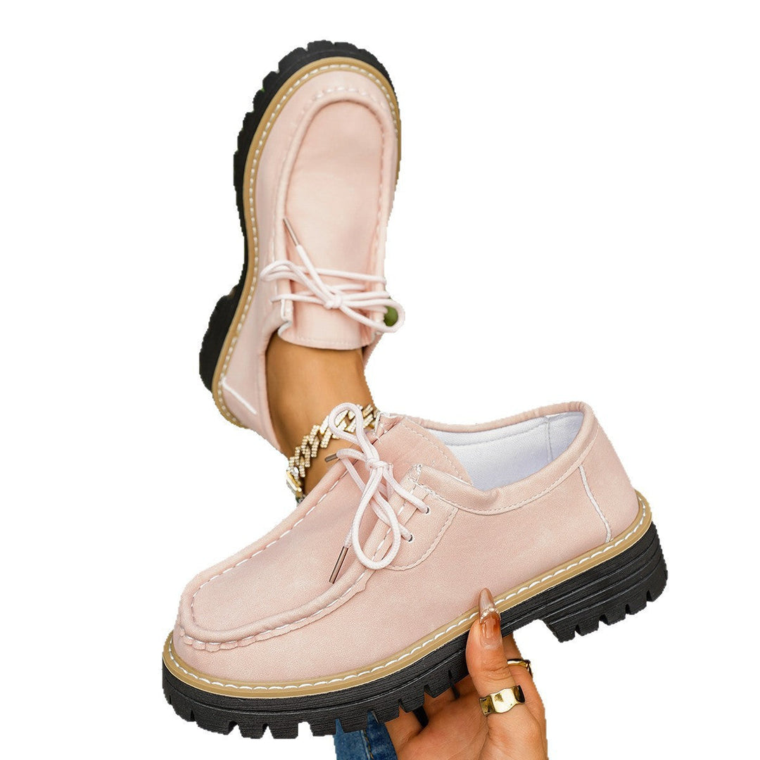 Damen Robuste Comfort-Schnürschuhe Drune