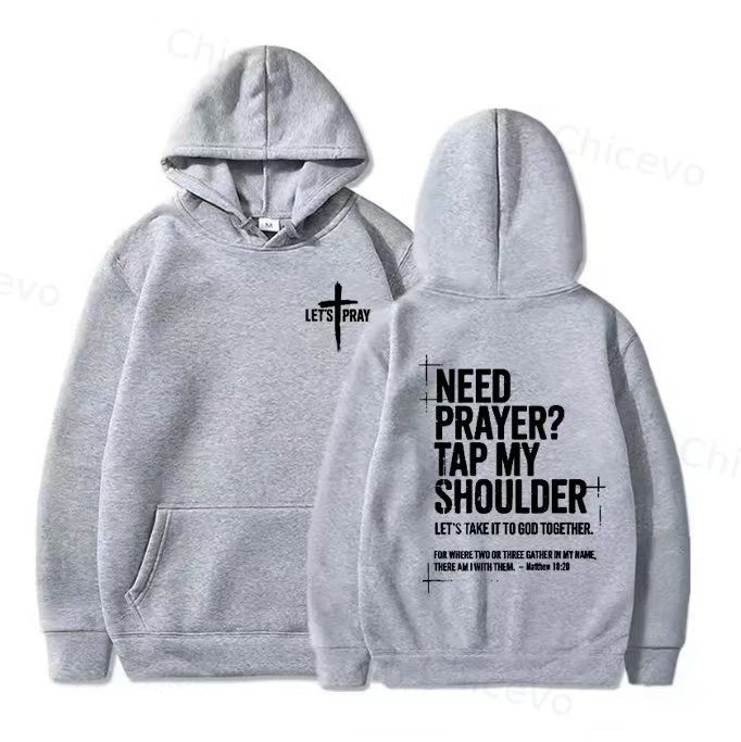 Unisex Kapuzenpullover mit motivierendem Schriftzug Drune