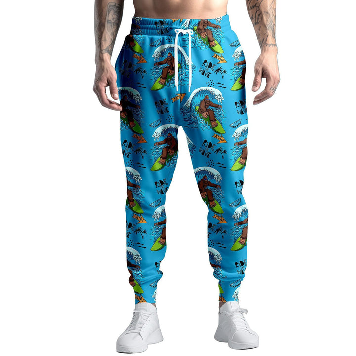 Herren Sportliche Jogginghose mit kreativem Mustermix Drune