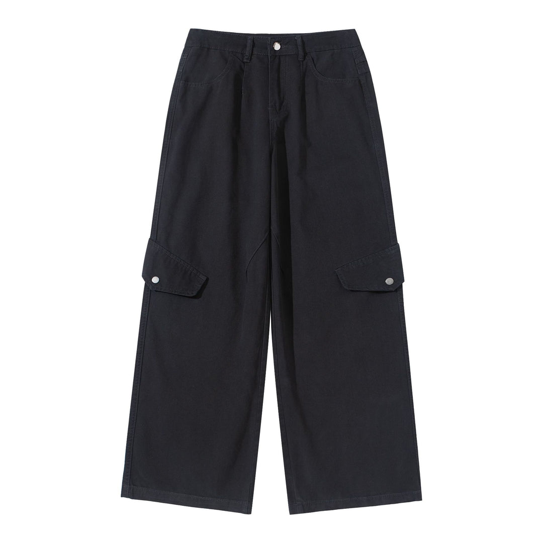 Damen Cargo‑Culotte mit hoher Taille, weitem Bein und Klappentaschen Drune