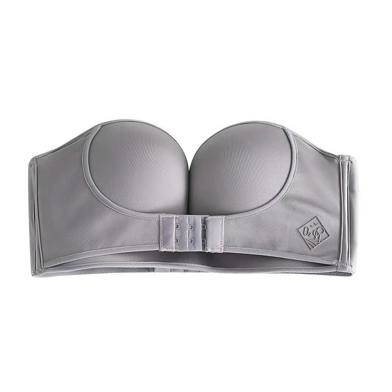 Drune | Trägerloser BH - Damen - Komfort BH mit Push-Up Effekt und Perfektem Sitz