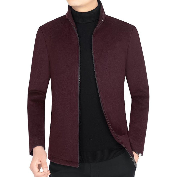 Herren Glencheck-Sakko Slim Fit aus Wollmischung mit dezentem Overcheck Drune