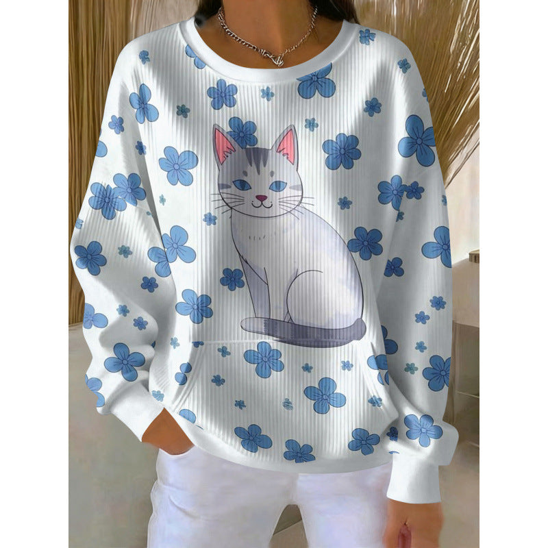 Damen Gemütlicher Pullover Drune