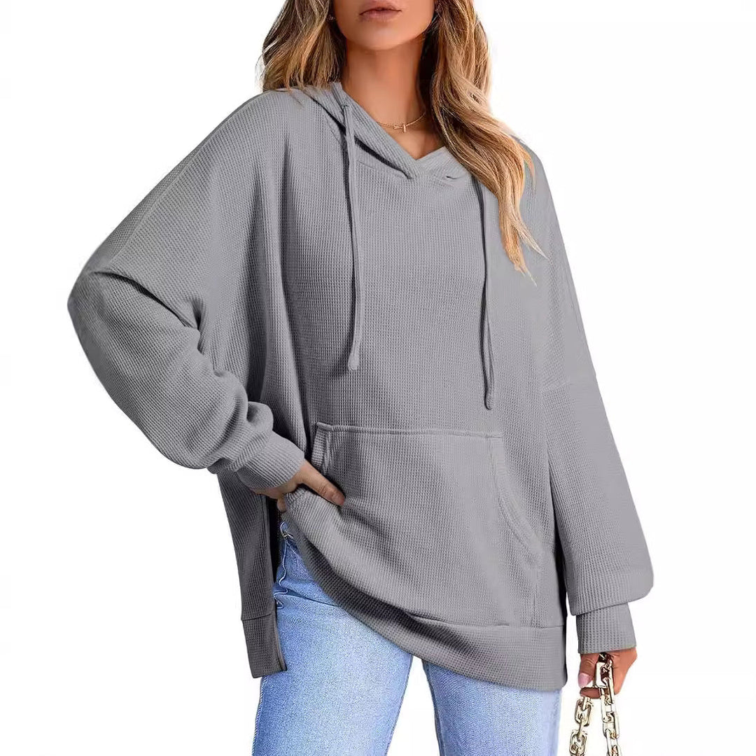 Damen Oversized Kapuzenpullover Drune
