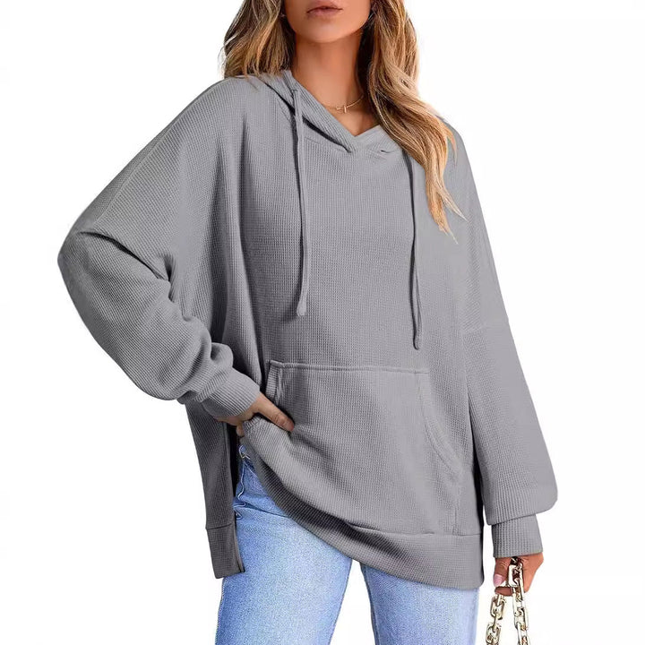 Damen Oversized Kapuzenpullover Drune