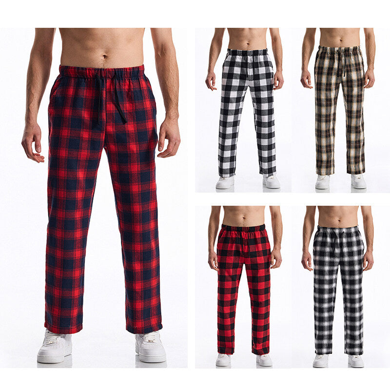 Herren Pyjamahose aus weichem Flanell Drune