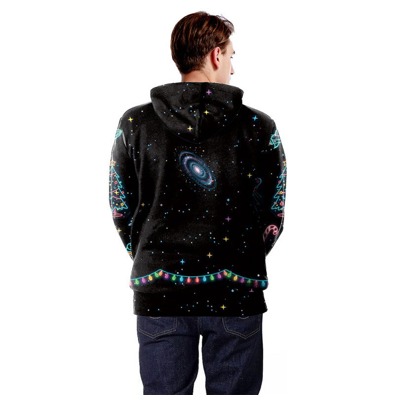 Damen Lustiger Weihnachts-Kapuzenpullover Drune