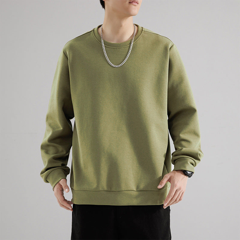 Unisex Oversize Rundhals‑Sweatshirt aus schwerem French‑Terry mit gerippten Bündchen Drune