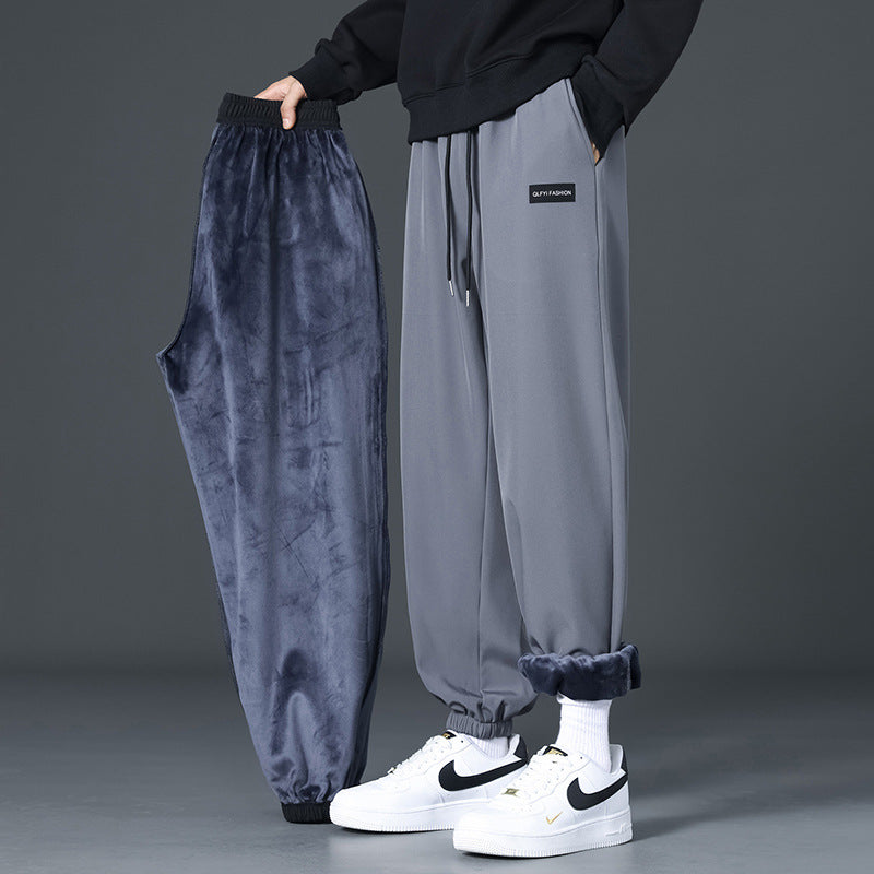 Herren Modische und Bequeme Fleece Jogginghose
