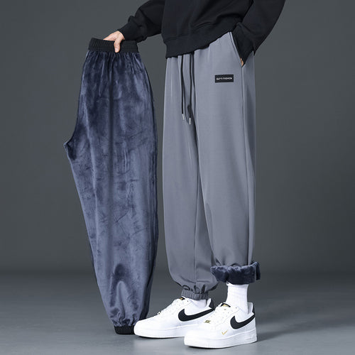 Herren Modische und Bequeme Fleece Jogginghose