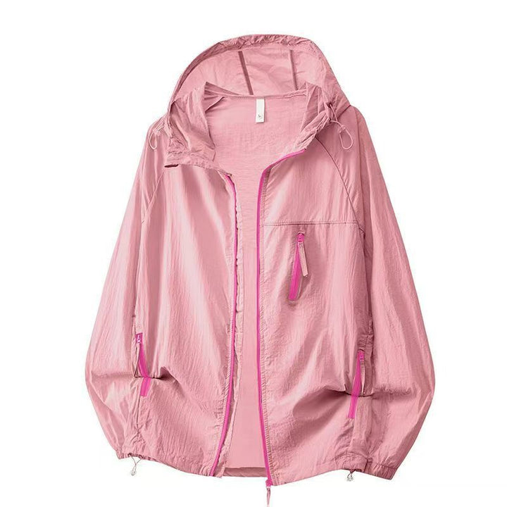 Damen Leichte Outdoor-Jacke mit praktischen Reißverschlusstaschen Drune