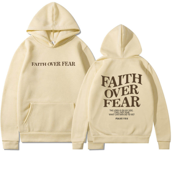Damen Kapuzenpullover mit inspirierendem Schriftzug und hochwertiger Baumwolle Drune