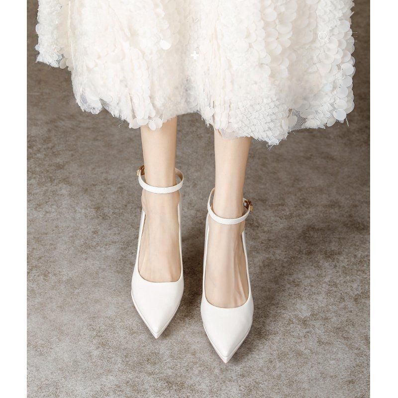 Damen spitze High Heel Pumps Drune