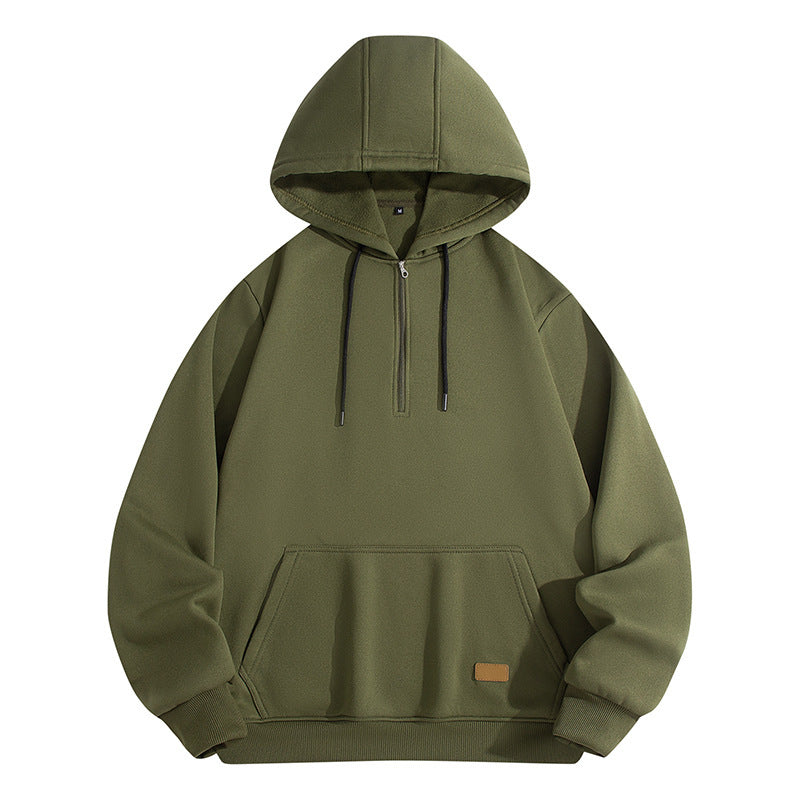Herren Sportlicher Kapuzenpullover mit Reißverschluss Drune