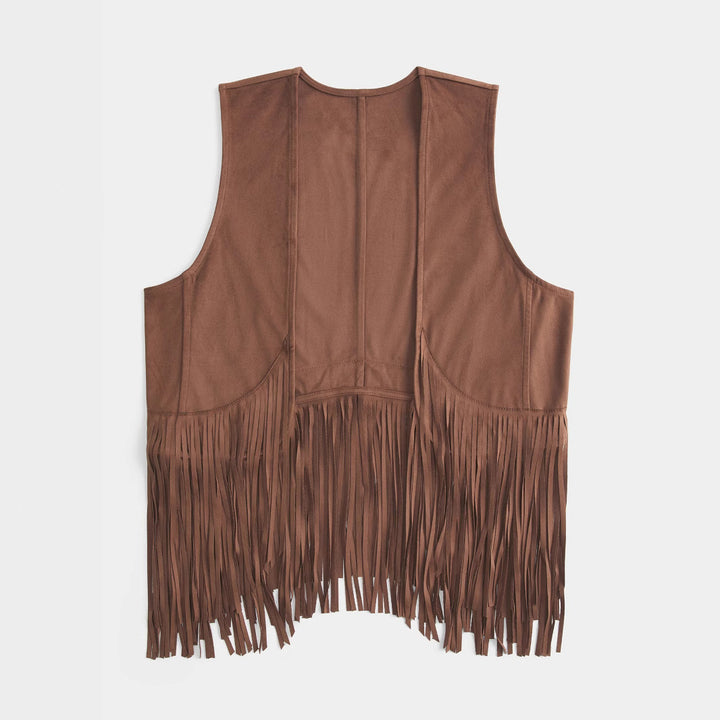Damen Fransenweste Drune