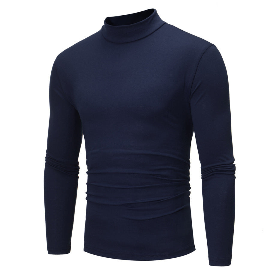 Herren Rollkragenpullover aus weichem Jersey Drune