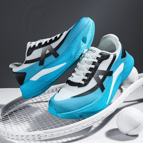 Herren Dämpfender Running-Sneaker mit hoher Sprengung und atmungsaktivem Strickoberteil Drune