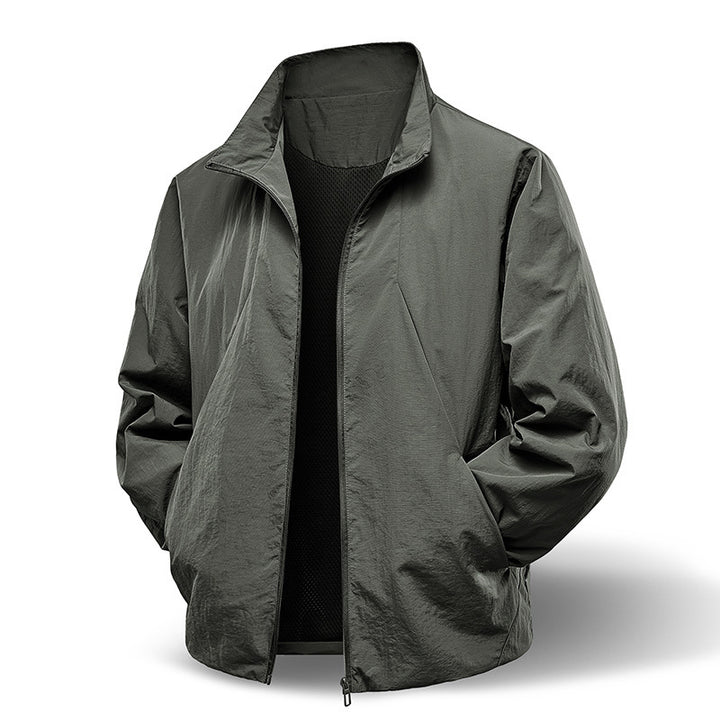 Herren Leichte Outdoor-Jacke mit atmungsaktivem Material