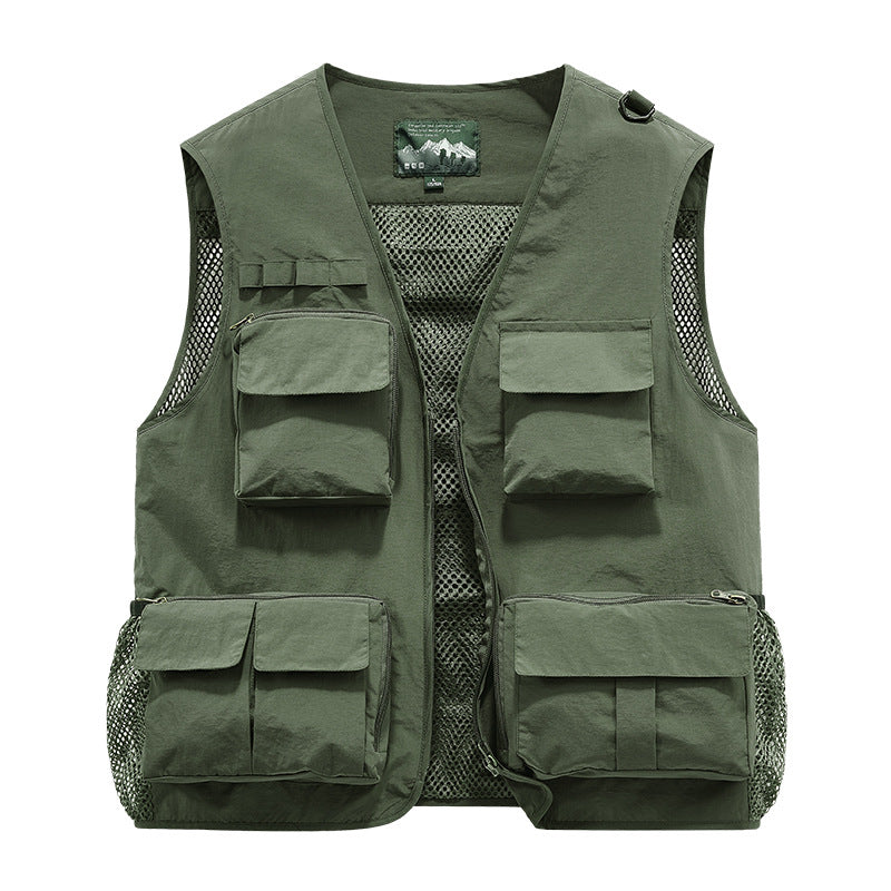 Herren Multifunktionale und atmungsaktive Outdoor-Weste Drune