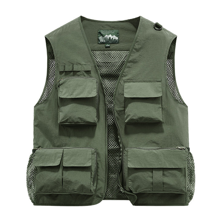 Herren Multifunktionale und atmungsaktive Outdoor-Weste Drune