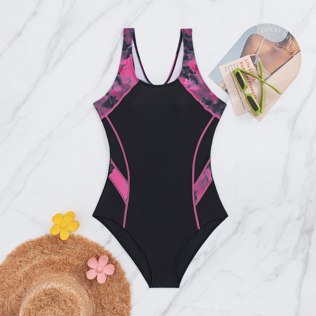 Damen Sportlicher Einteiler mit ergonomischem Schnitt und dynamischem Farbdesign Drune