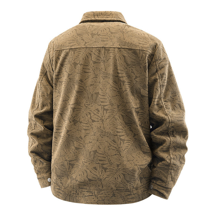 Herren Gemusterte Baumwolljacke Drune