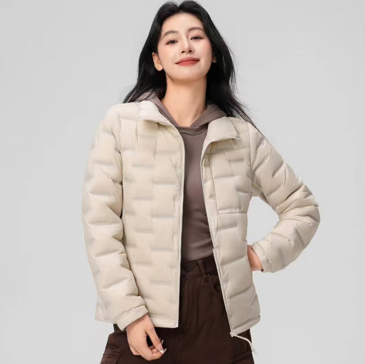 Damen Steppjacke mit hohem Kragen und Thermo-Isolierung Drune