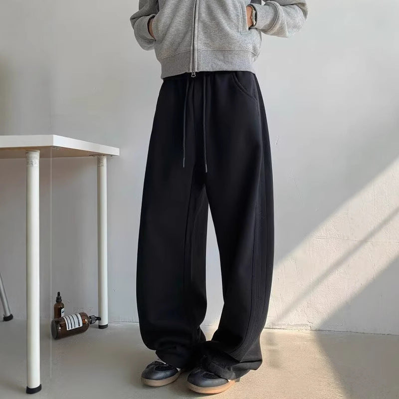 Herren Bequeme Relaxed Fit Sweatpants mit elastischem Bund und praktischen Taschen Drune
