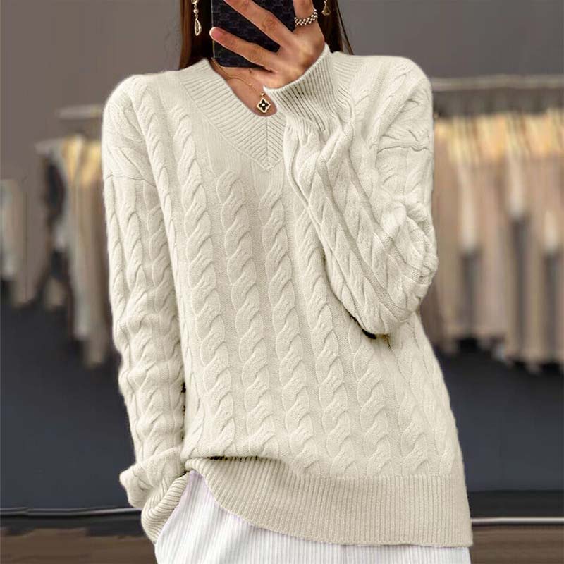 Drune | Pullover mit Zopfmuster