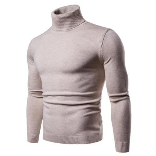 Herren nan figurbetonter Rollkragenpullover aus Feinstrick mit elastischer Passform Drune